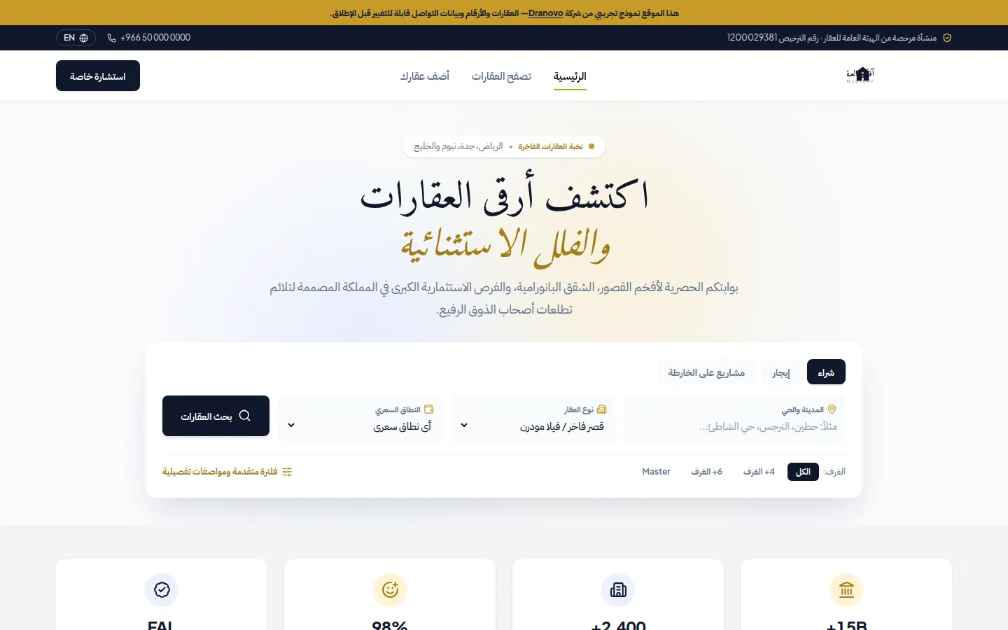 منصة آفاق العقار